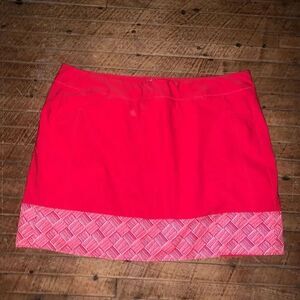 Adidas pink barbiecore tenniscore L athletic skort